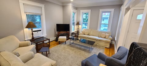 Spacious 4BR Condo • 6 Beds • Parking • Near UMass