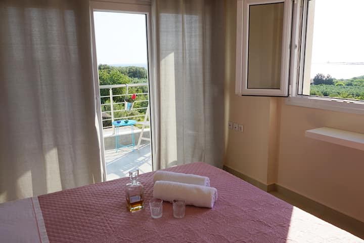 Zoi Villa Sunset View,Nea Moudania,уживајте во удобноста и чистотата во сите наши простори