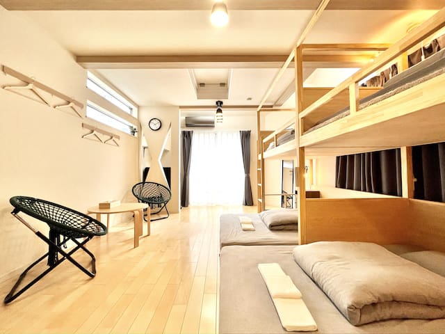 Shibuya・Entire Home ~10 ppl・9 min to Ebisu Sta.