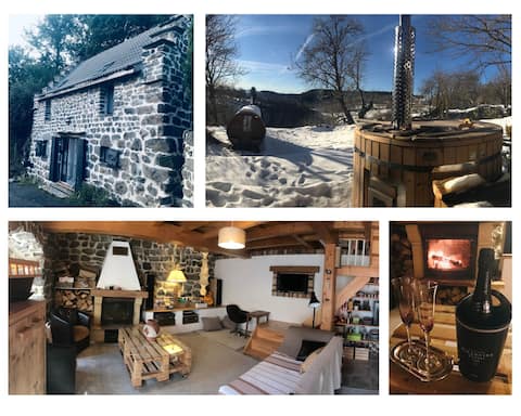 Cozy house + sauna/Nordic bath, private jacuzzi