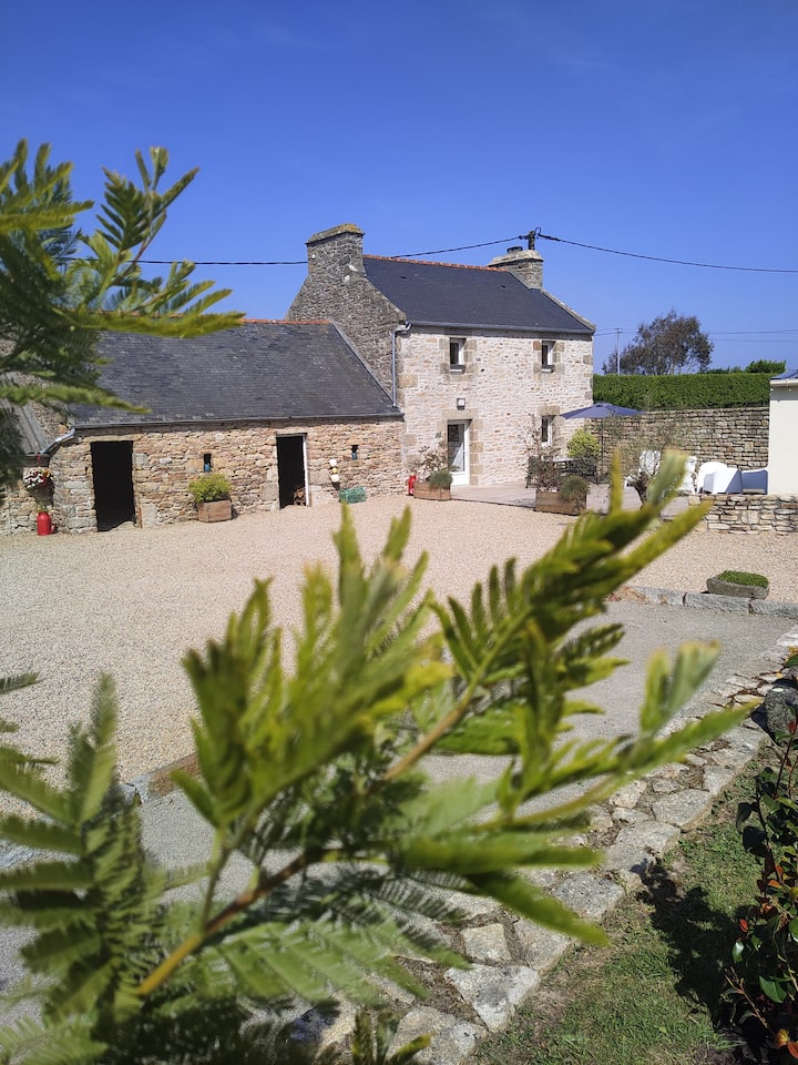 Gîte 800 M. Bord De Mer, Spa, Chiens Acceptés. - Finistère