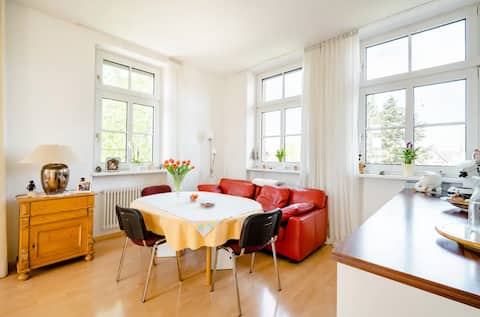 Bright room in apartment in the foot of the Black Forest