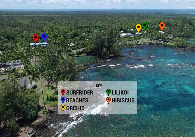 Lux.Beach House-5 Bdrm, 5 Bth, Sleeps 16. Hilo Bay gallery image 3