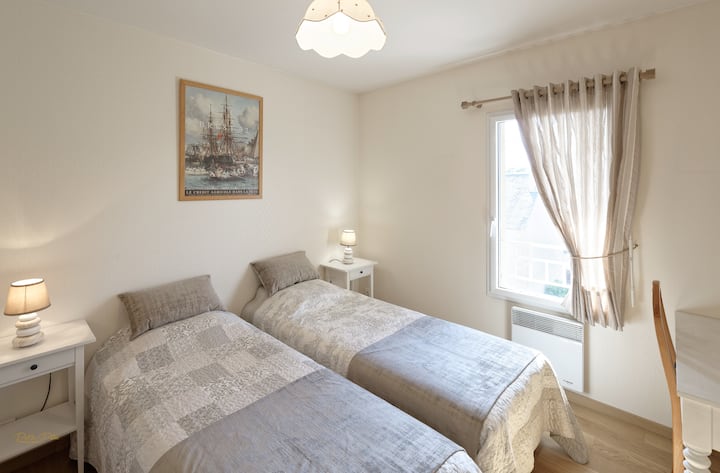 Ლე-ბრისტოლი - ოთახი 2 - 2 საწოლი 80*200 