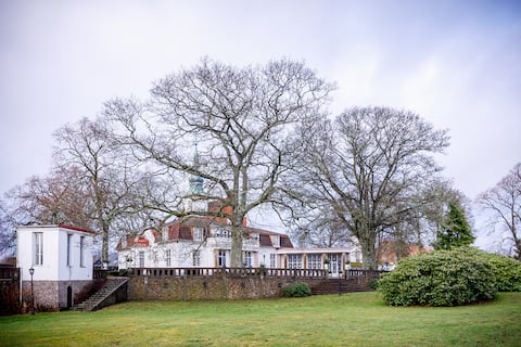Unique and charming lakeside castle