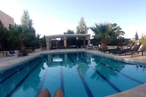 Amal house Jordan.villa 320 sq.m,area 7000 sq.m .