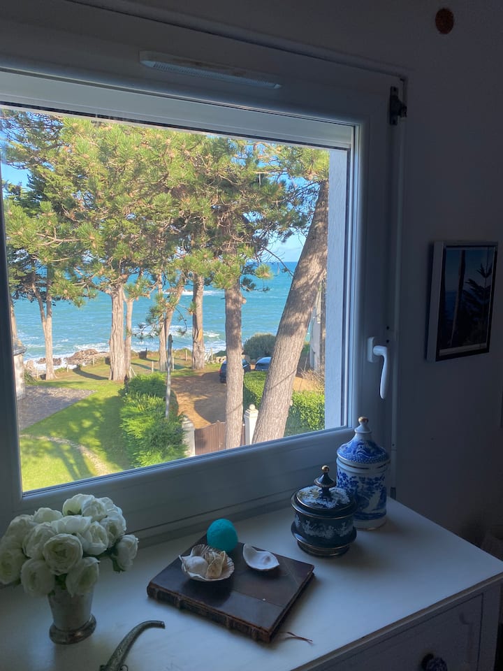 изглед към синята стая 