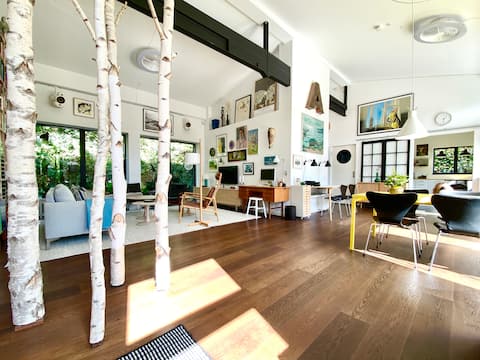 Popular Airbnb listing: Wonderful house + nature in CPH. in Bispebjerg