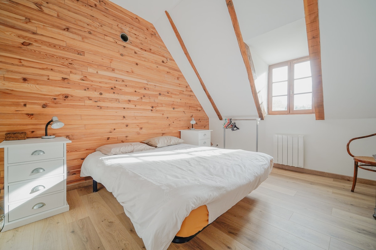 Chumba cha kulala 2 kwenye ghorofa ya 1 