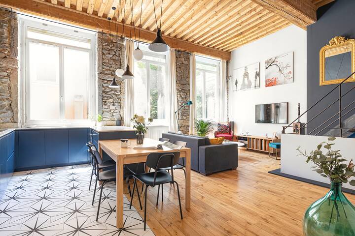 Loft 110m2 au coeur de Lyon Croix-Rousse