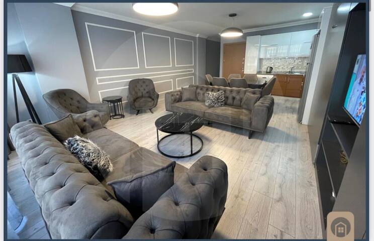 Close to Cevahir Mall, with city view terrace, 2+1 gallery image 2