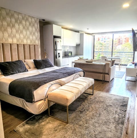 Cama King size - Loft 506 parque el Virrey