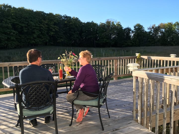 Perrone Vineyards Farmhouse Elvira Room Farm stays for Rent in