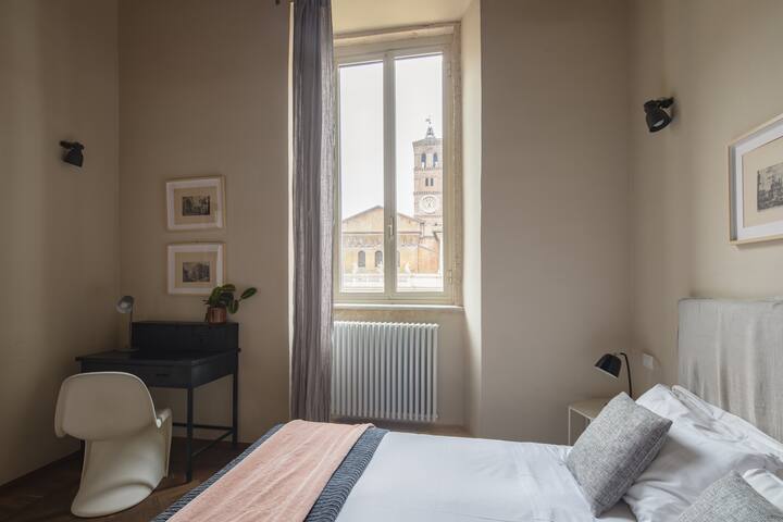 Appartamento di design a Trastevere con terrazzo privato e vista spettacolare gallery image 4