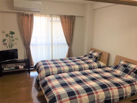 Private room, free optical internet, parking, 402