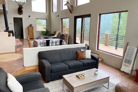 Open, Airy Mountaintop Home