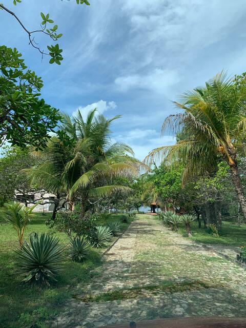 Sítio Turicun on the banks of the Portinho Lagoon