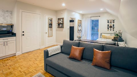 Comfort and Convenience in a Private Studio