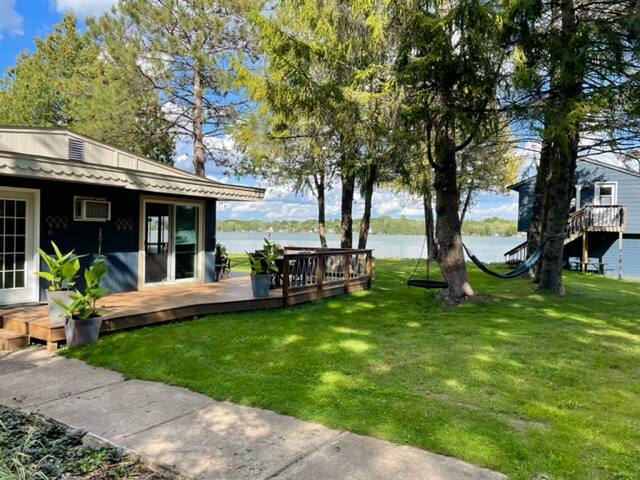 Updated Lakefront Cabin with Boathouse gallery image 2