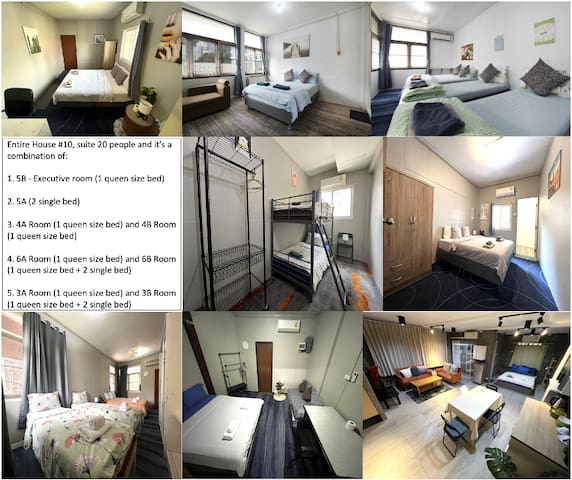 20 Ppl ~ Entire House #10: 8 bed / 7 bath