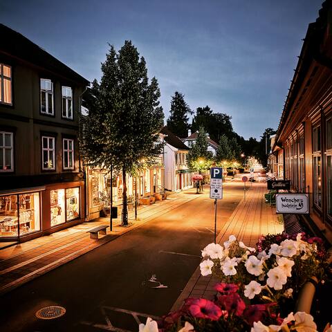 Townhouse in the middle of Storgata, Lillehammer city center