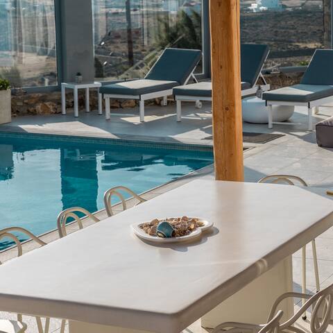 Villa Elpida with Private Pool & Sea View gallery image 2