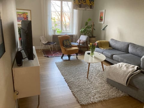 Popular Airbnb listing: Charming apartment Långholmskanalen 5 people in Södermalm