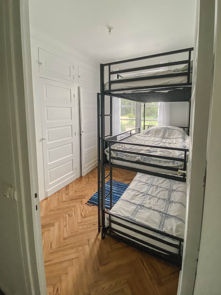 蓝色卧室可容纳3人