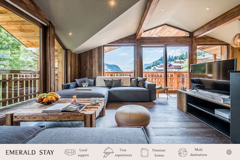 Moulin I - Modern Chalet with private hot-tub