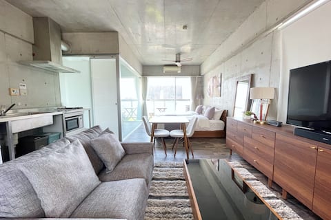 Modern Penthouse Ikebukuro, Private Rooftop!