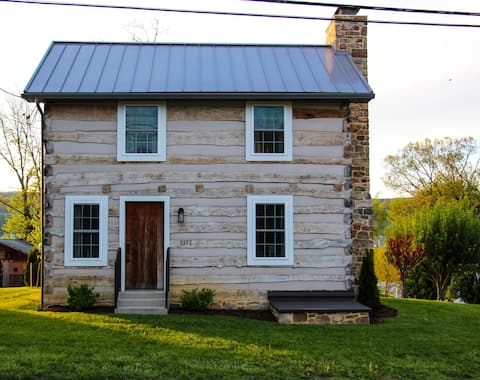Log House On Main