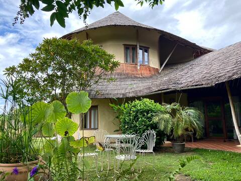 Amazing earth home for close-to-nature living
