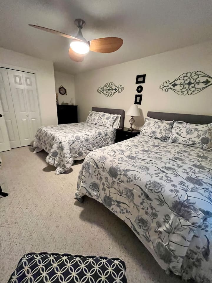 The bedroom of your suite.