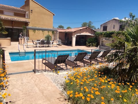 Residence "Les Palmiers & Cie", Caromb (Ventoux)