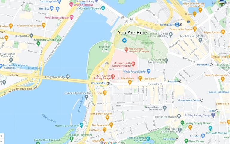 Large 2 Bed/ 2 Bath | Modern Building | Across MGH gallery image 3