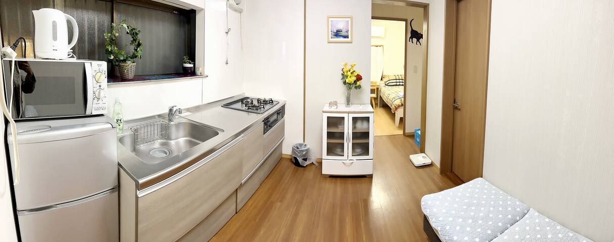 新宿6bedroom温馨别墅，110平米两套独立卫浴，车站6分 gallery image 2