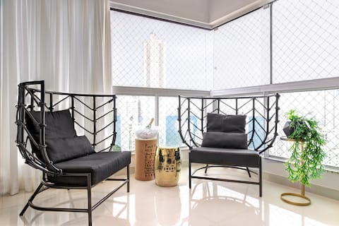 3 Suites, air-conditioned steps Praia/Roda Gigante