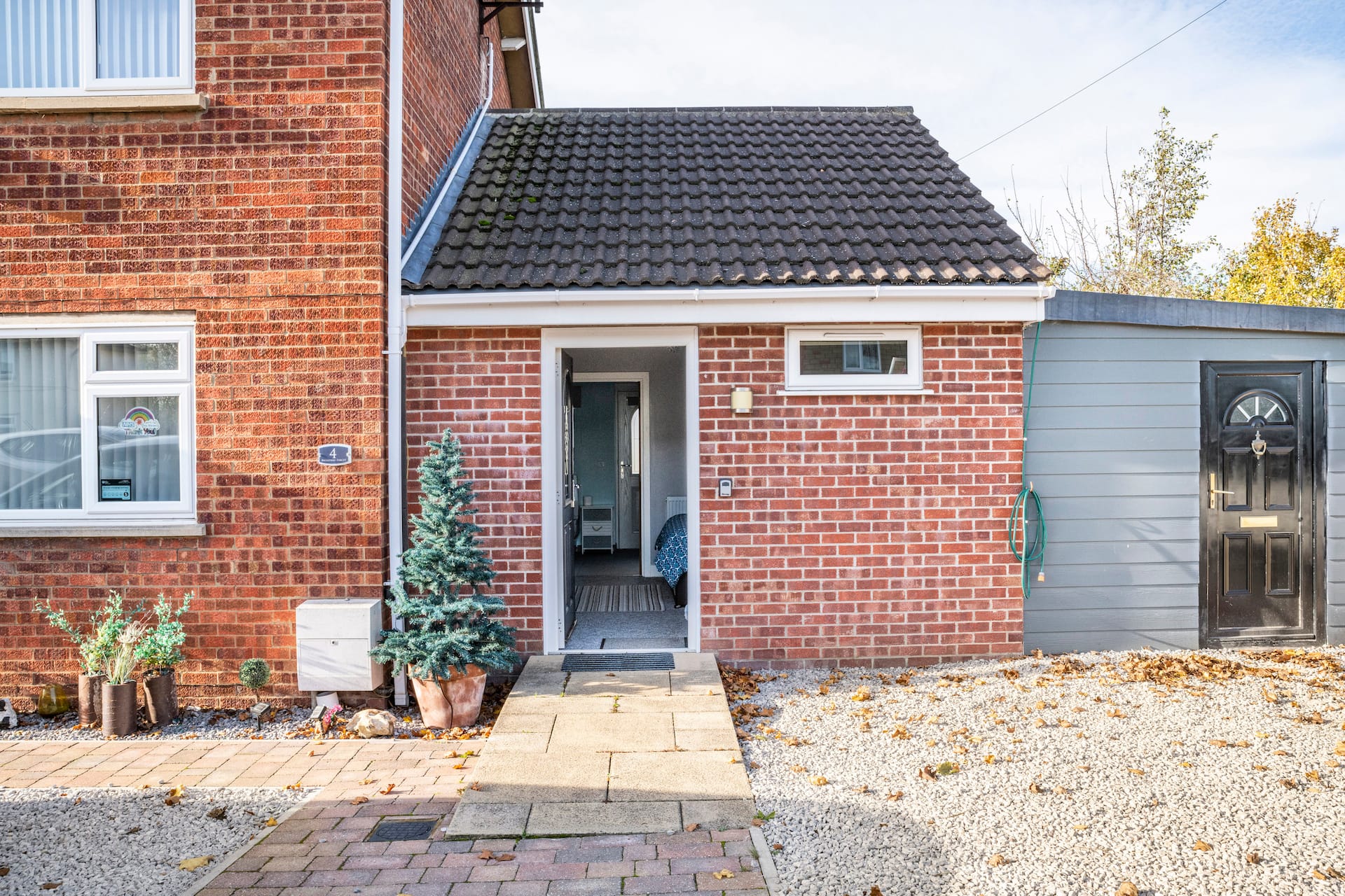 Accessable rooms with private entrance & parking