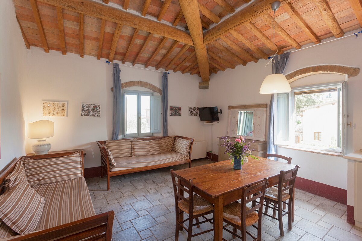 基安蒂的Poderi ：客厅