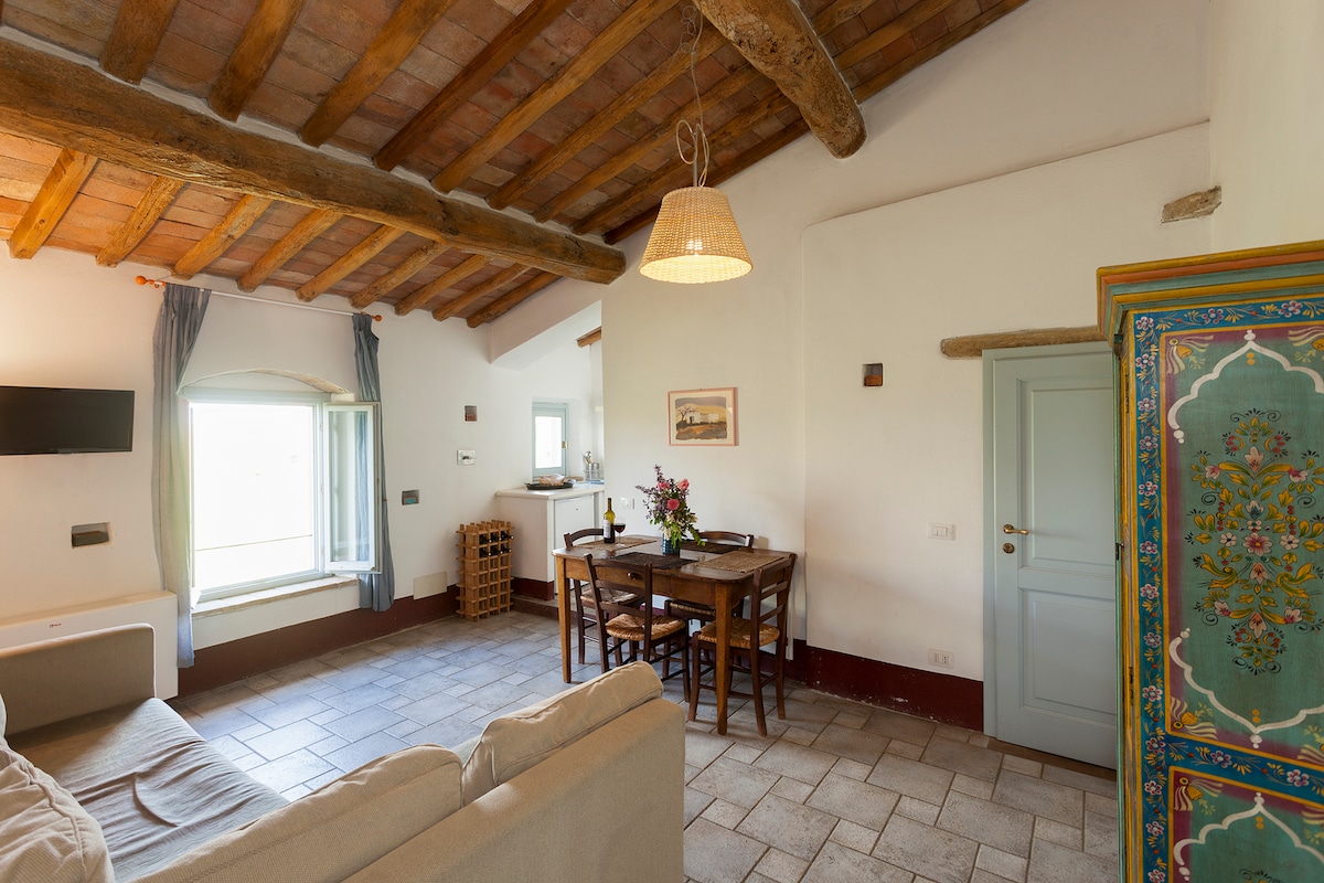 基安蒂的Poderi ：客厅