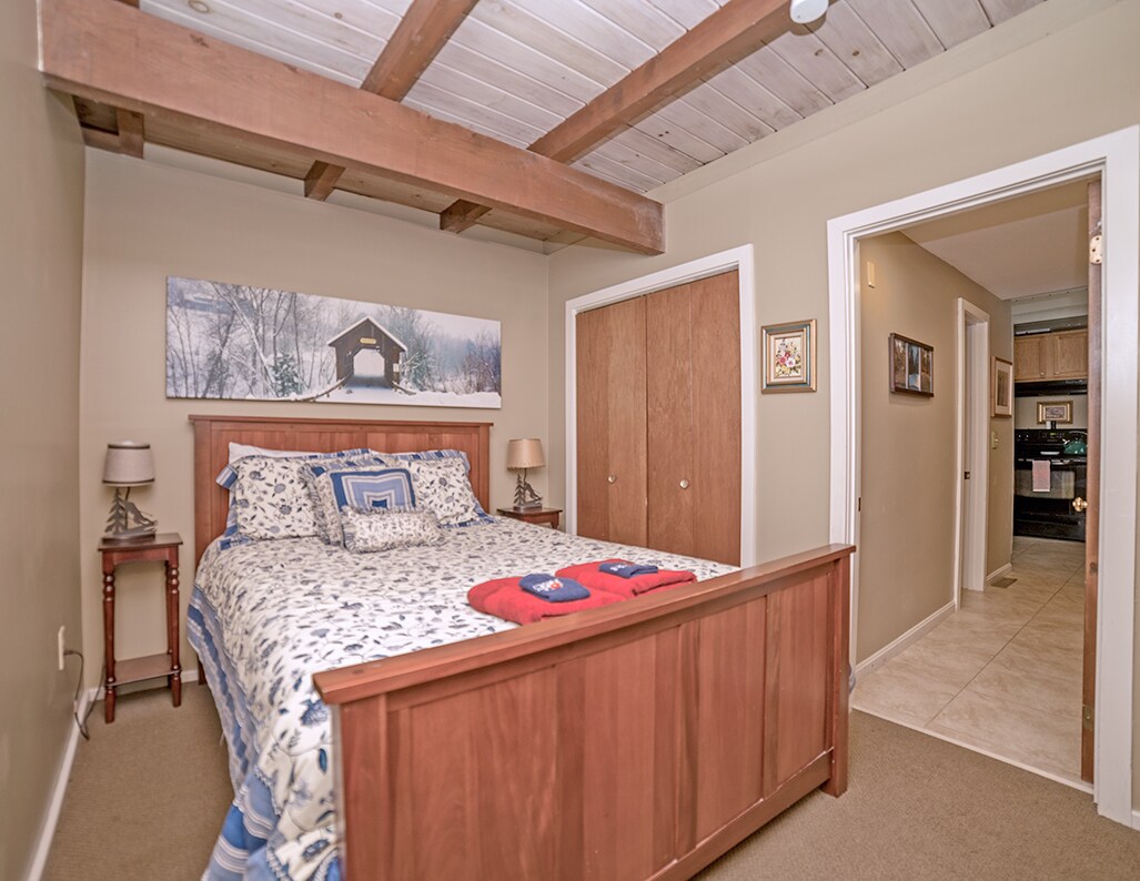 Chumba cha kulala cha malkia kwenye ghorofa kuu