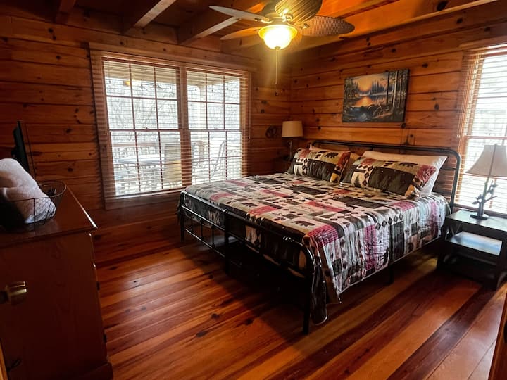King Bed on main floor