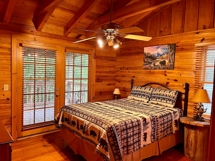 Queen on 2nd floor with deck and bathroom