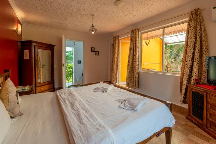 The bedrooms in this premium villa are designed to provide utmost comfort and luxury. The master bedroom is a haven of tranquility, with a spacious layout, a comfortable king-sized bed, and a private balcony overlooking the lush greenery.