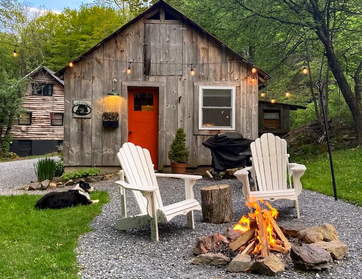 Cozy & Peaceful 40 Acre Retreat - Pups Welcome - Guesthouses for Rent in Monkton, Vermont, United States - Airbnb