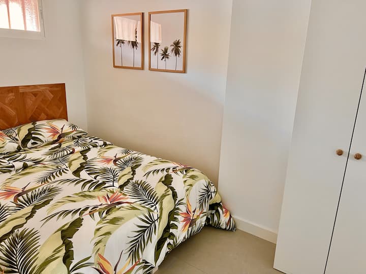 Another fully equipped bedroom with double bed