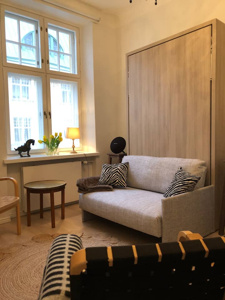 房间配有沙发床