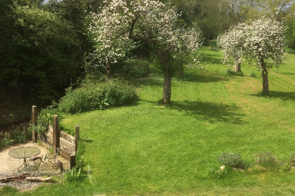 The Stables, by a stream and an old orchard in the Cotswolds, Kingswood, Cotswolds, United Kingdom, photo 7 of 10