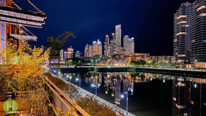 The best view in Puerto Madero