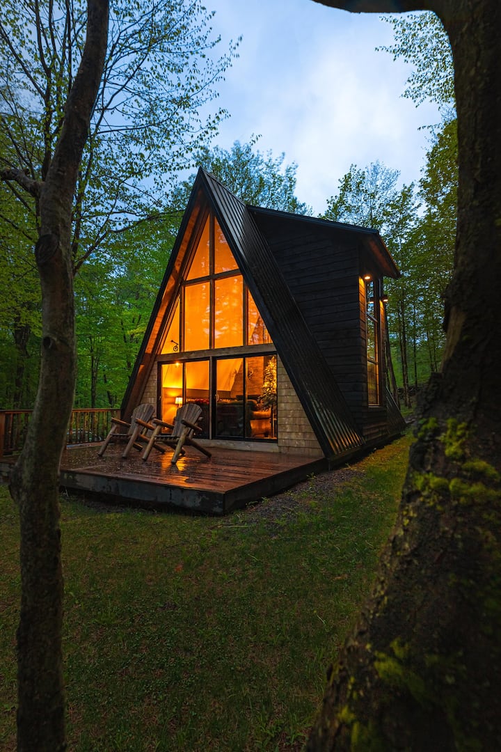 The A-Frame ~ Walk to Lake ~ Sleep Under the Stars - Cabins for Rent in  Remsen, New York, United States - Airbnb